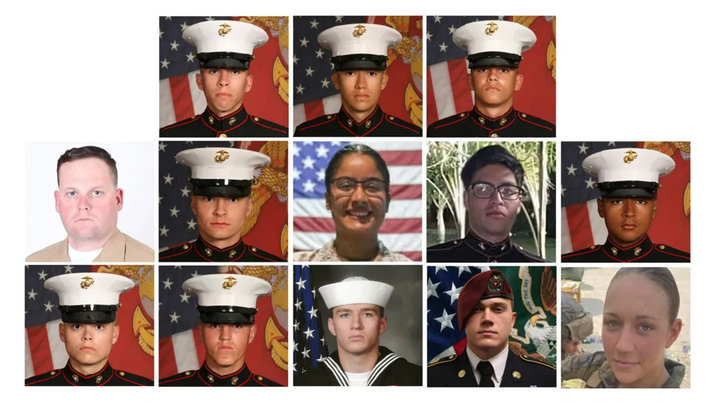 Grid of military service members and civilians in portrait photos - bible study on the second coming of jesus christ